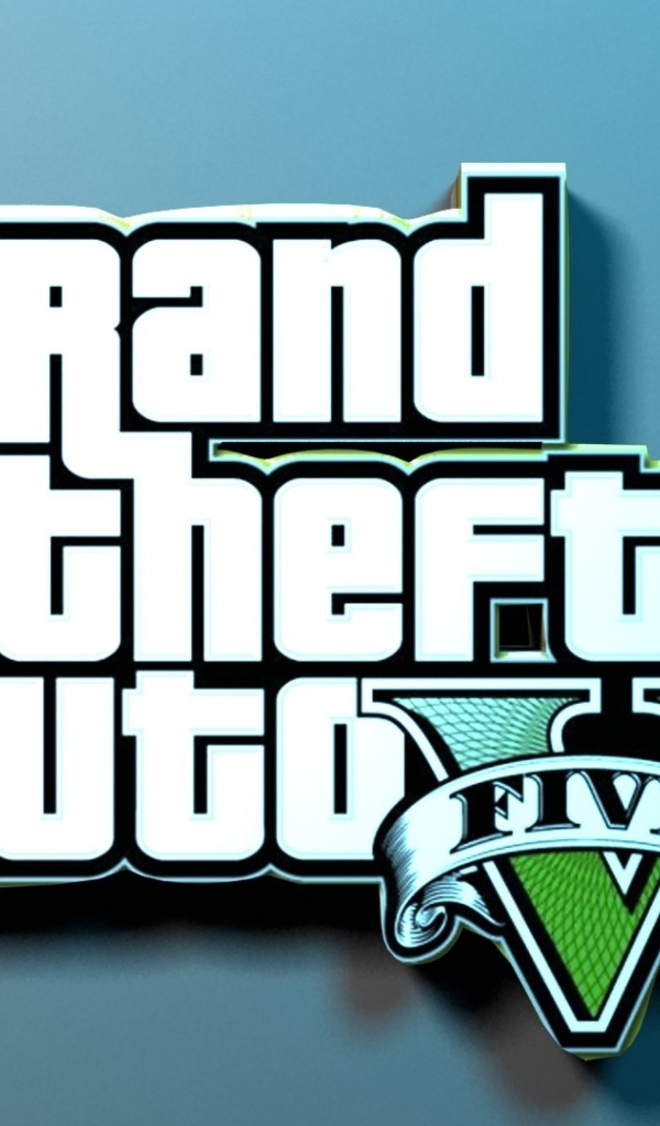 Grand Theft Auto V в синем