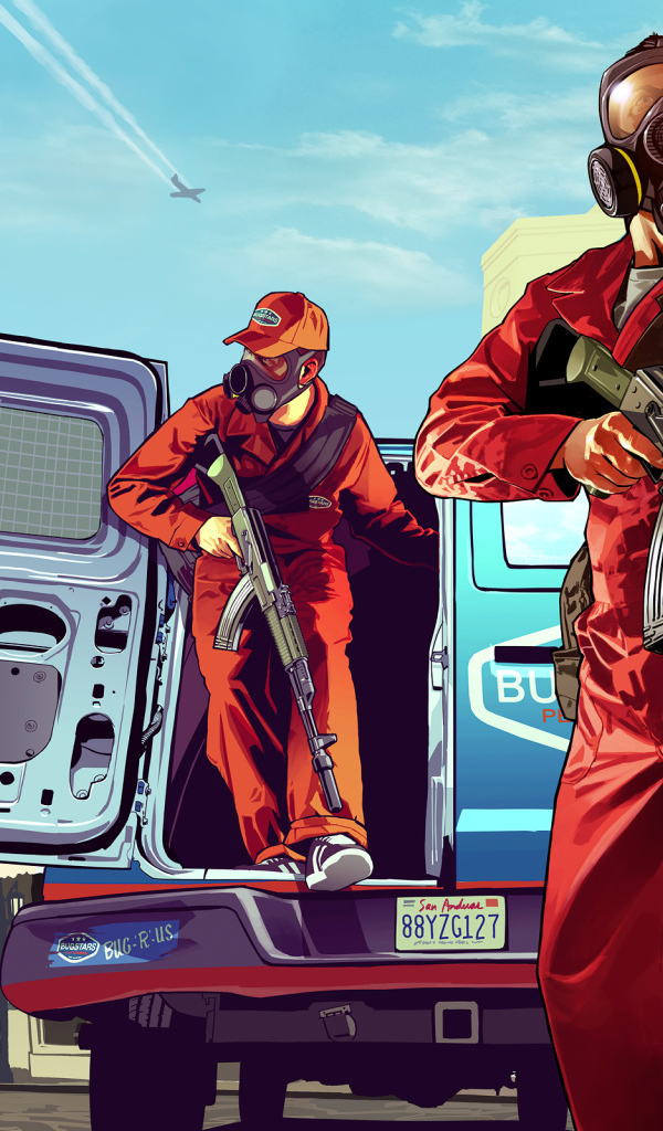 Grand Theft Auto V ограбление