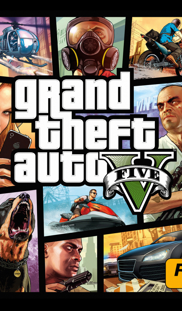 Grand Theft Auto V новые обои HD