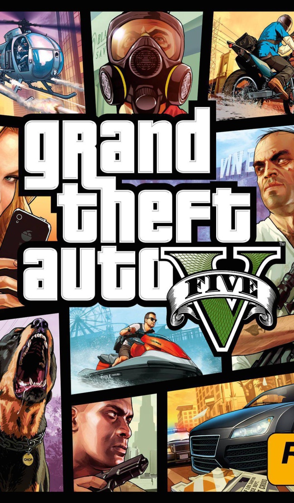 Grand Theft Auto V широкоформатные обои для для ПК