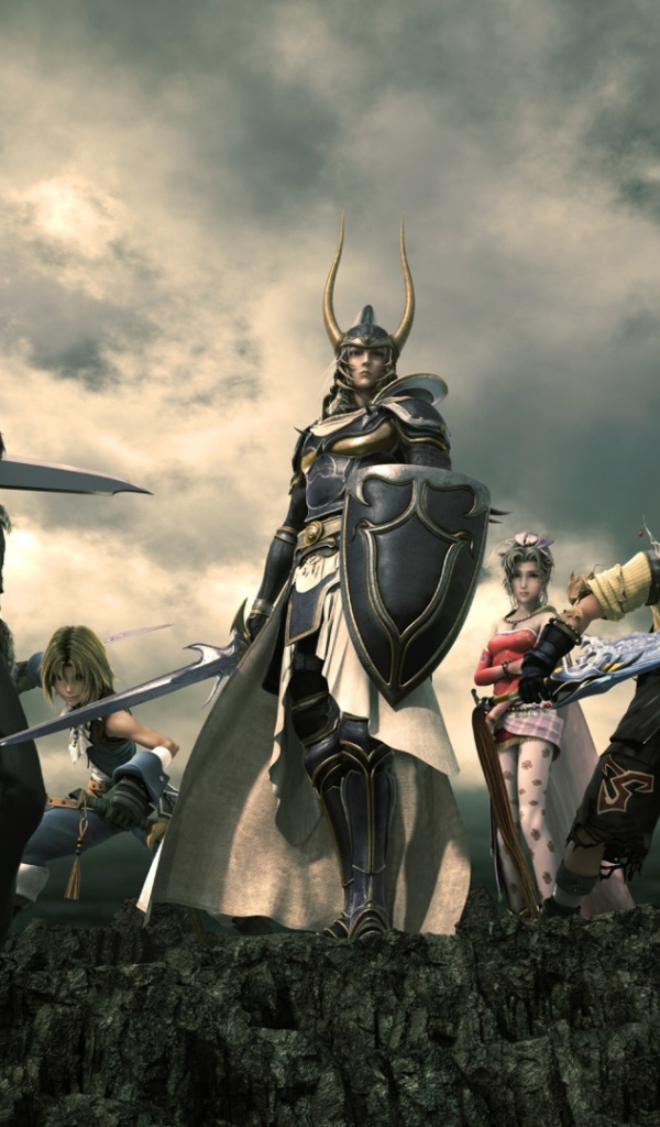 Герои готовятся к битве Final Fantasy xv
