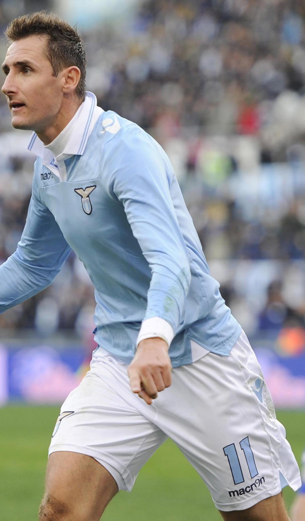 Лацио Мирослав Клозе на поле