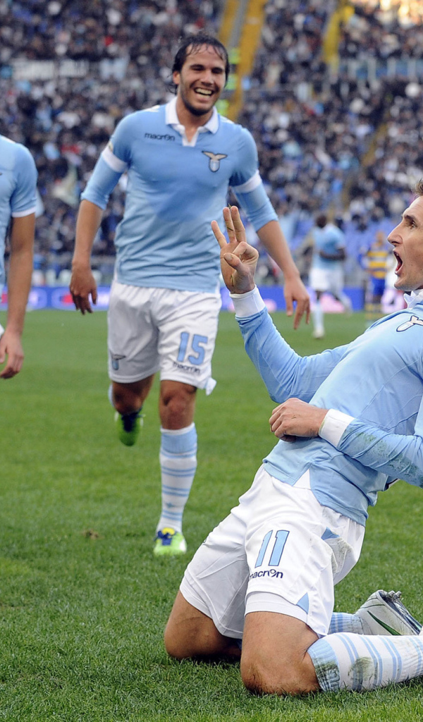 Лацио Мирослав Клозе забил гол