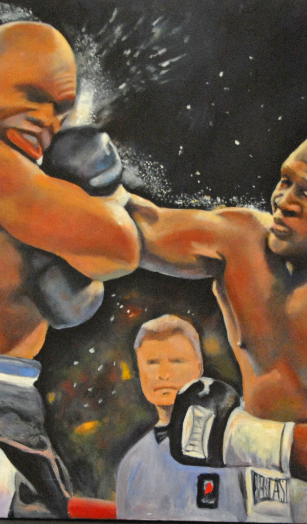 Легендарный боксер Джеймс Тони картина