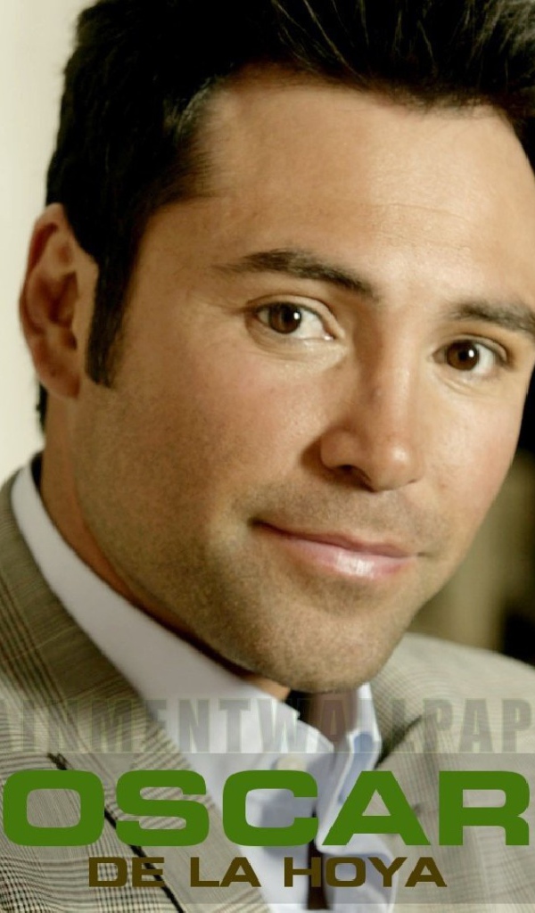 Легендарный боксер Оскар Дела Хойя крупным планом