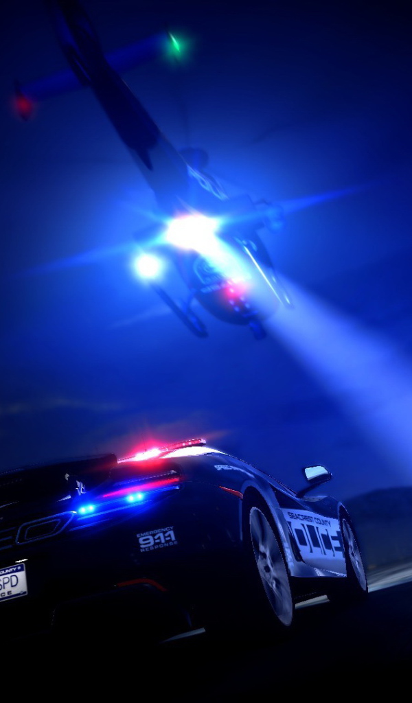 Need for Speed Rivals: вертолет