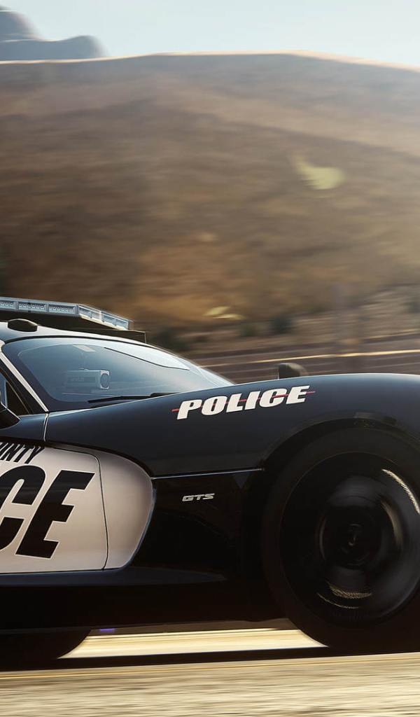 Need for Speed Rivals: Полицейская машина на шоссе