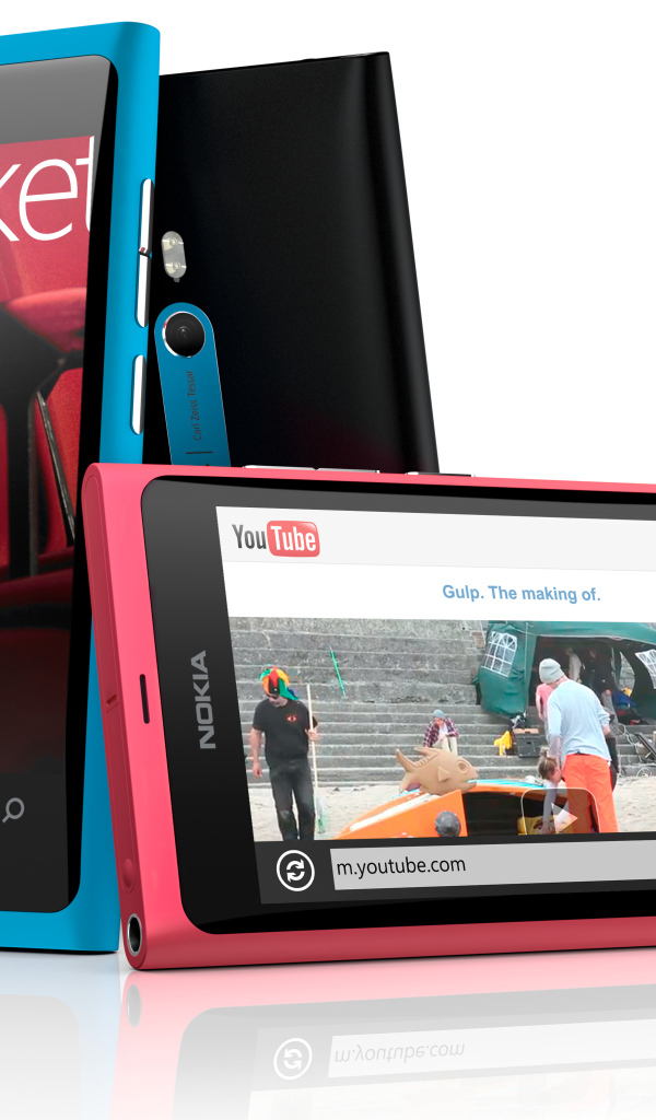 Nokia Lumia 800, рекламное фото