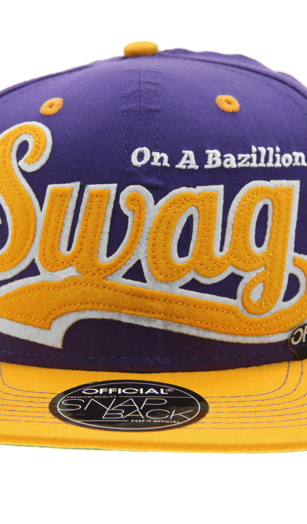 Фиолетовая кепка swag
