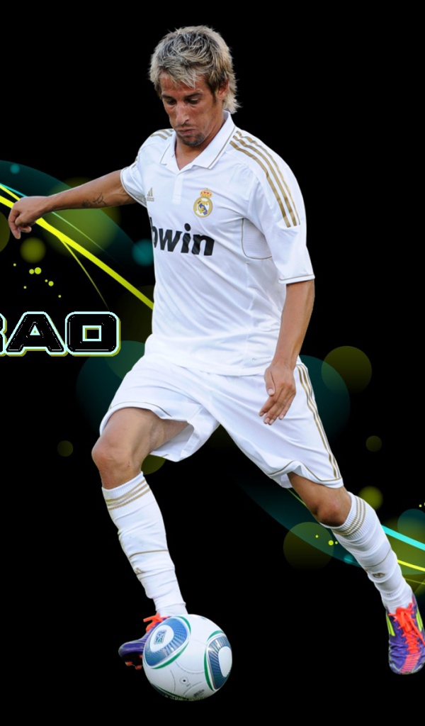 Реал Мадрид Фабиу Коэнтрау на черном фоне