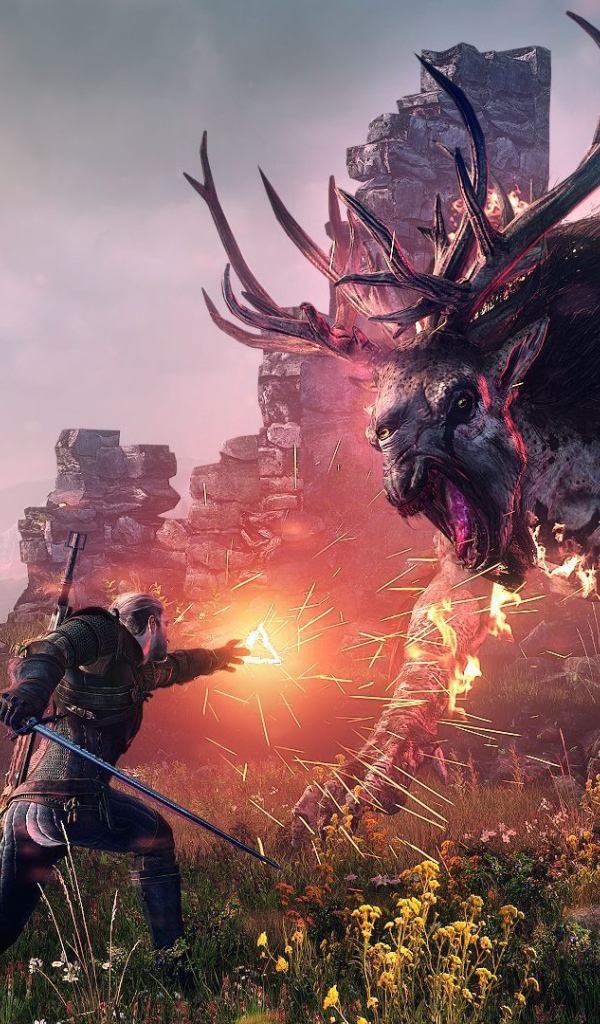 The Witcher 3: Wild Hunt: сражения с чудовищем