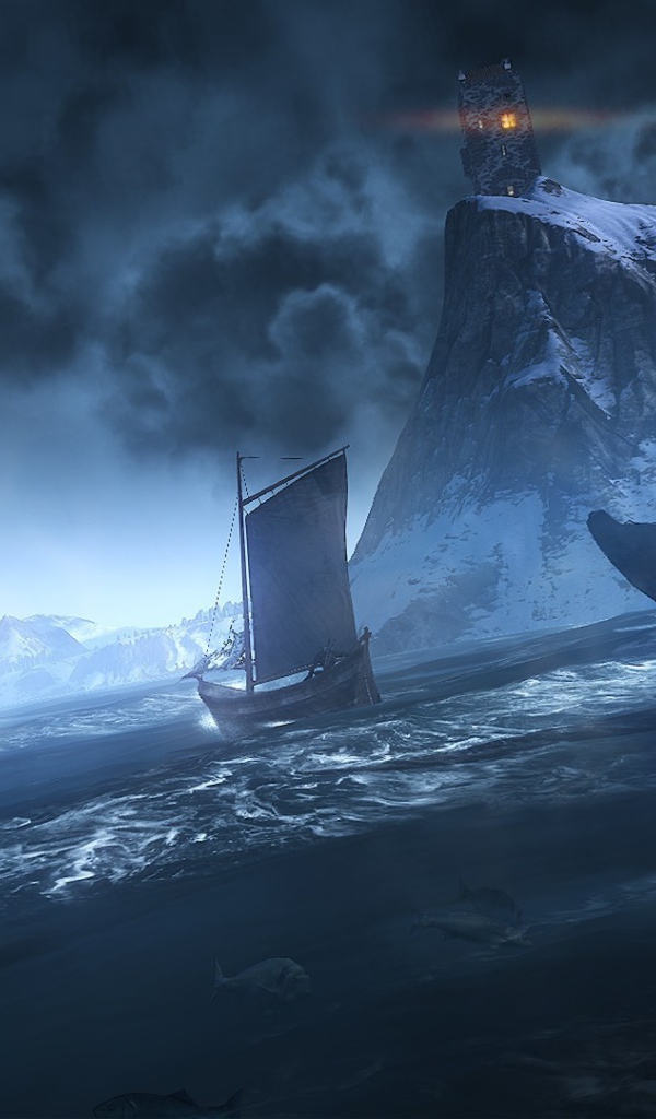 The Witcher 3: Wild Hunt: море