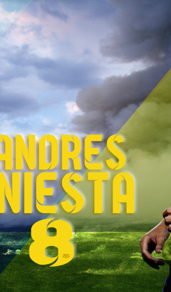 Лучший футболист Барселоны Андрес Иньеста