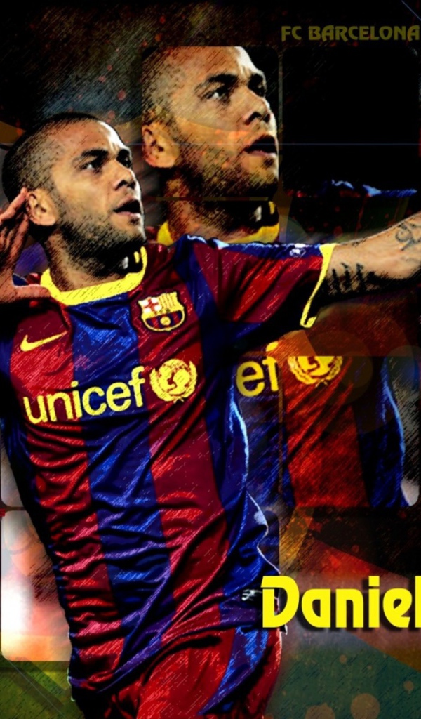 Лучший футболист Барселоны Даниэл Алвес