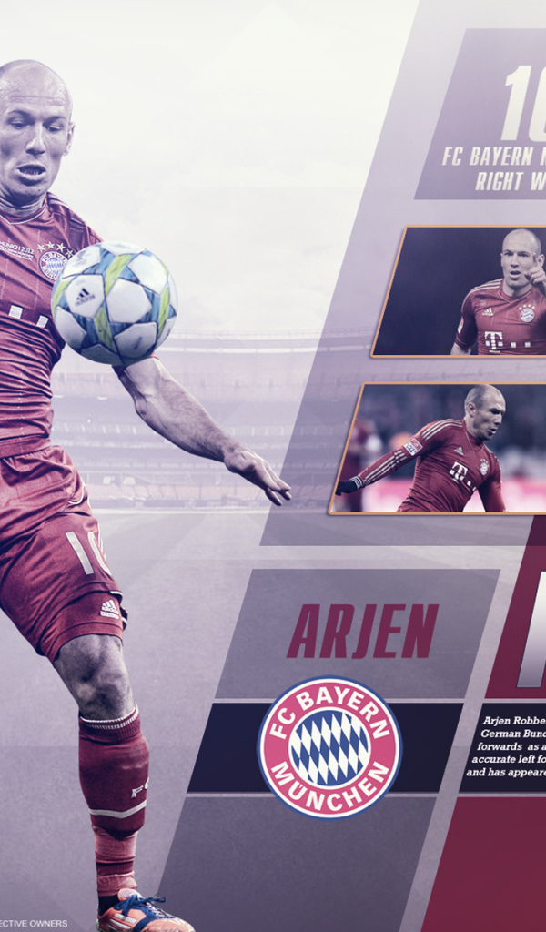 Лучший футболист Баварии Арьен Роббен