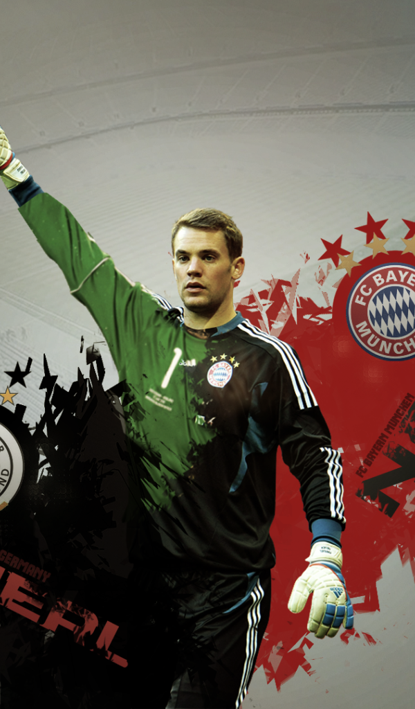 Лучший футболист Баварии Мануэль Нойер