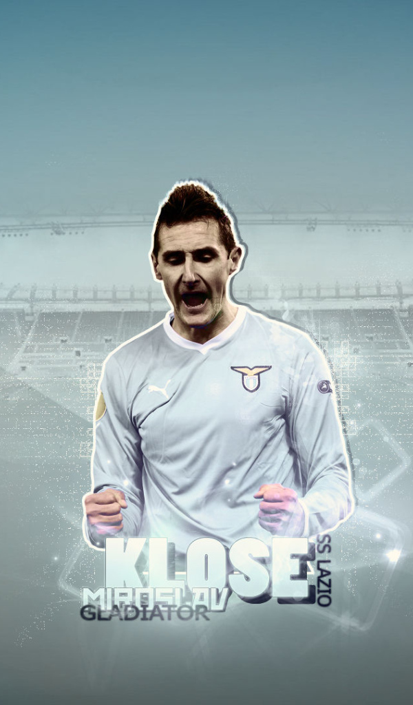 Лучший форвард Лацио Мирослав Клозе