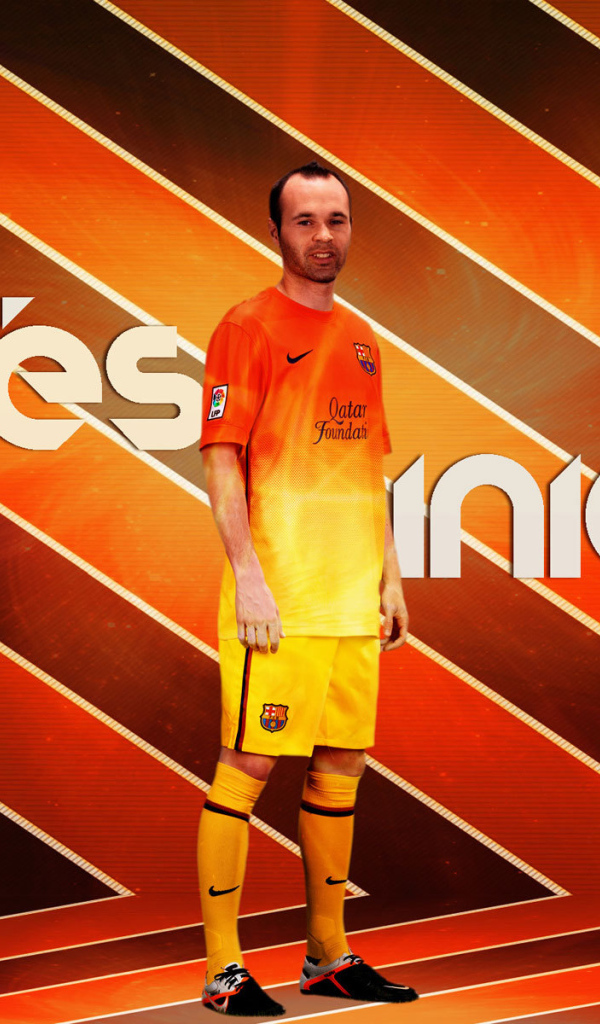 Лучший игрок Барселоны Андрес Иньеста