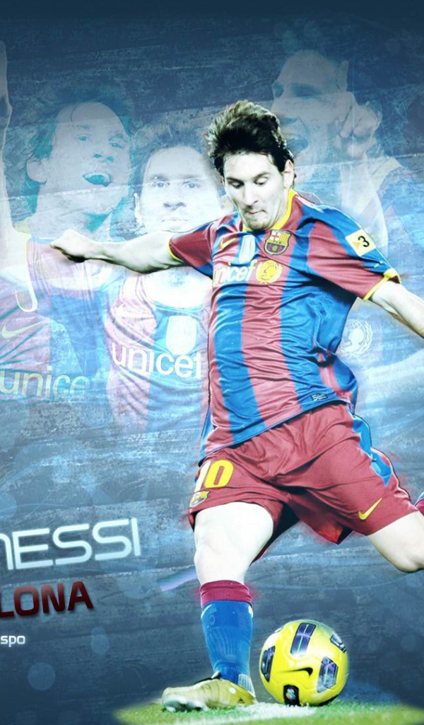 Лучший игрок Барселоны Лионель Месси