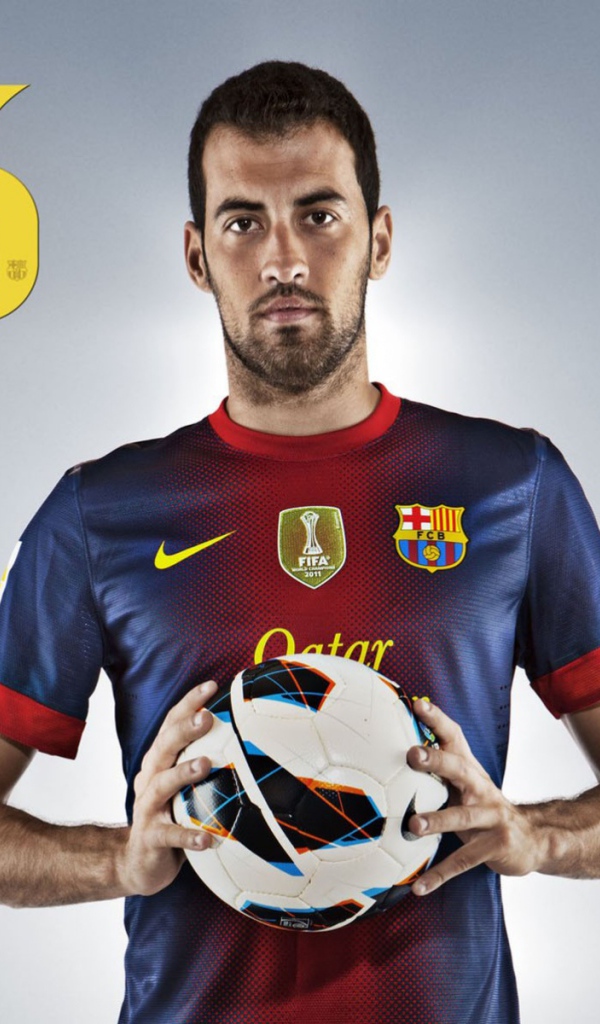 The best player of Barcelona Sergio Busquets