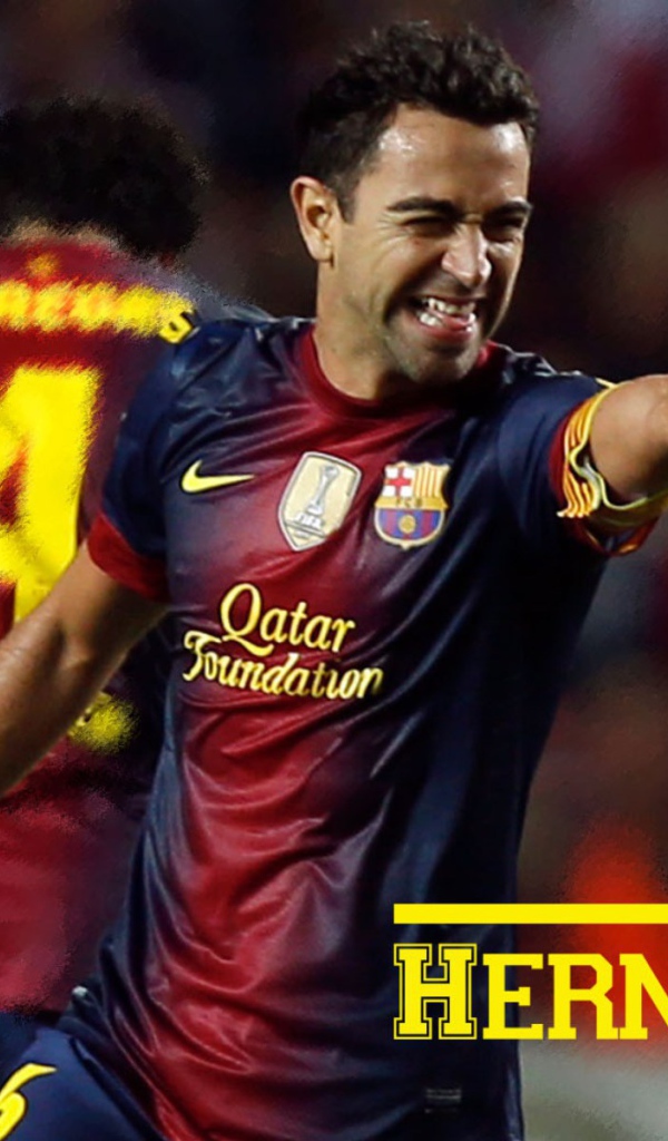 Лучший игрок Барселоны Хави Эрнандес
