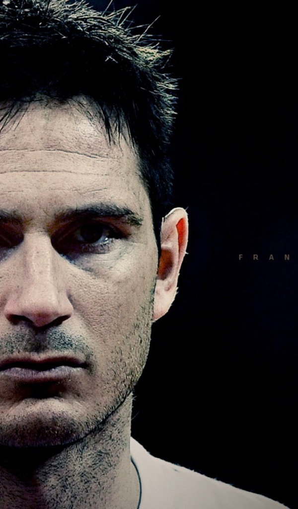 Лучший игрок Челси Фрэнк Лэмпард крупным планом