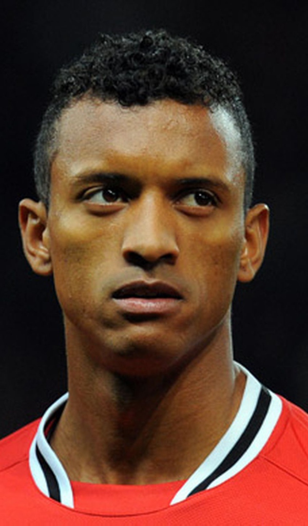 The best player of Manchester United Luis Nani closeup