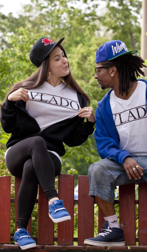 Парочка, стиль swag