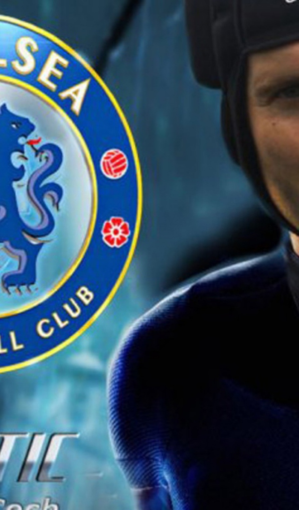  Футболист Челси Петр Чех всегда в шлеме