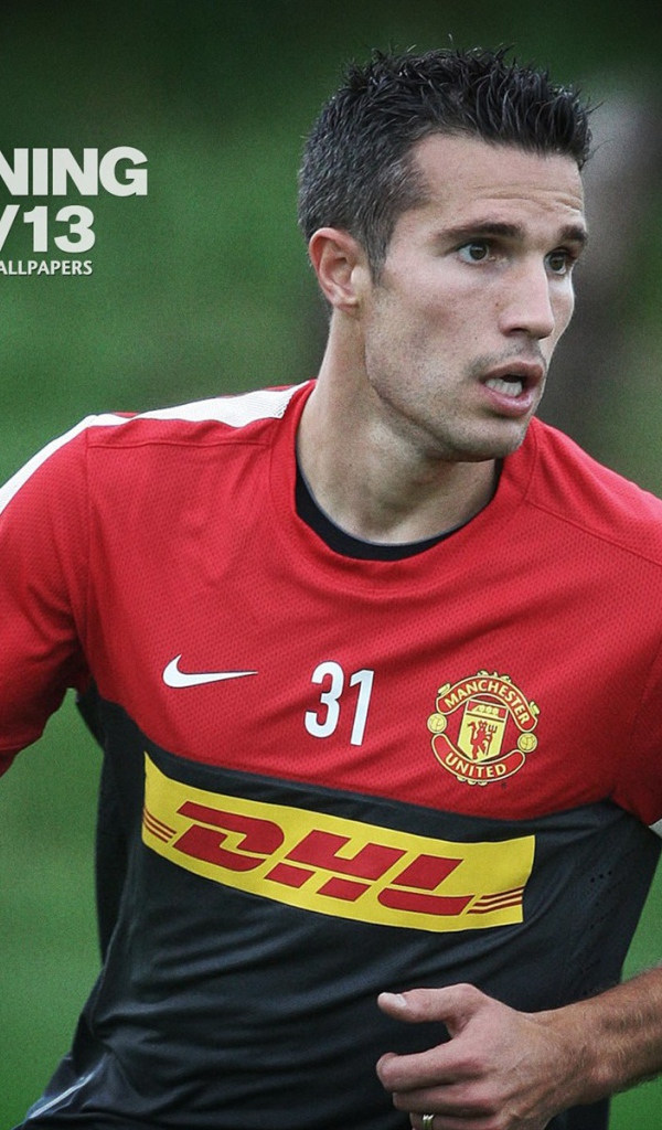 Футболист номер 20 из Манчестер Юнайтед Робин ван Перси