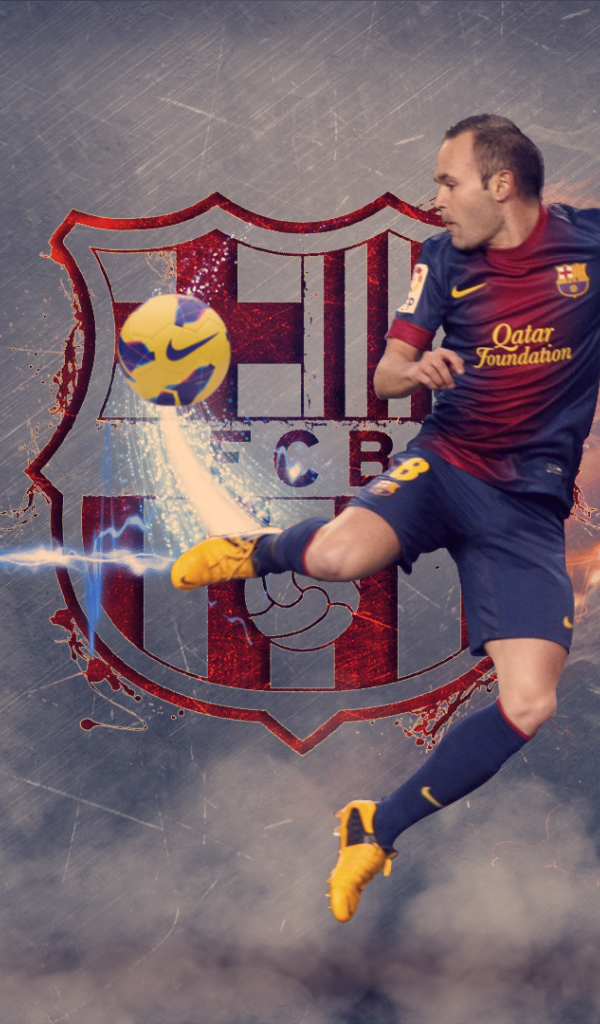 Футболист Барселоны Андрес Иньеста