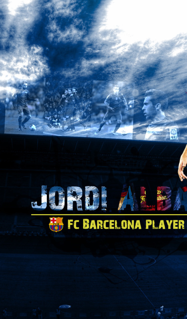 Футболист Барселоны Хорди Альба