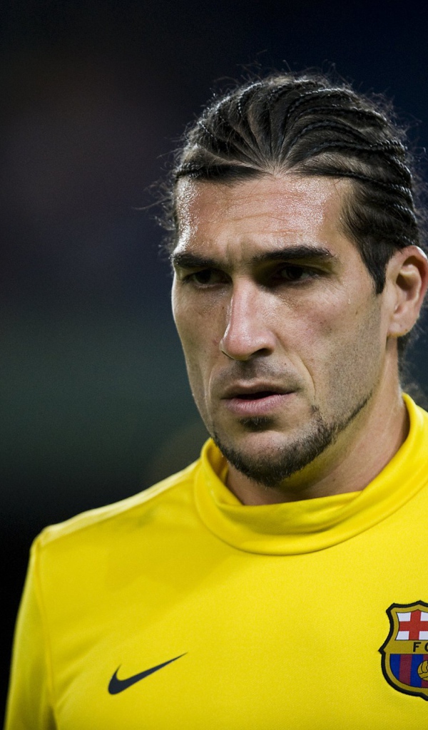 Футболист Барселоны Хосе Пинто