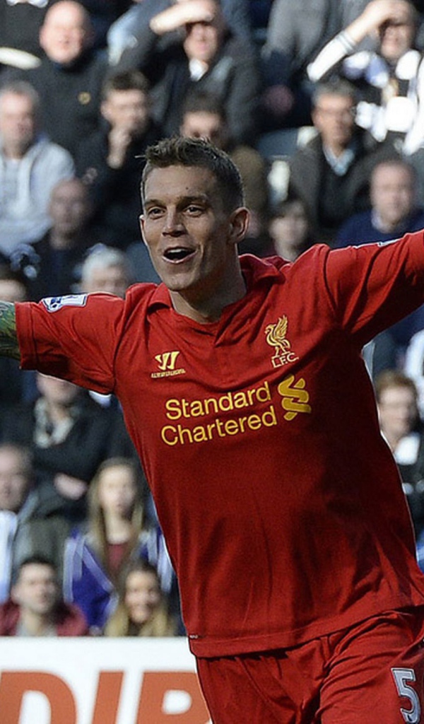 Футболист Ливерпуля Даниэль Аггер забил гол