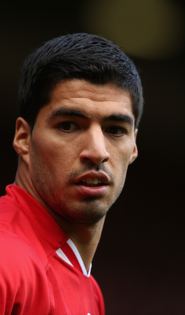 Футболист Ливерпуля Луис Суарес крупным планом