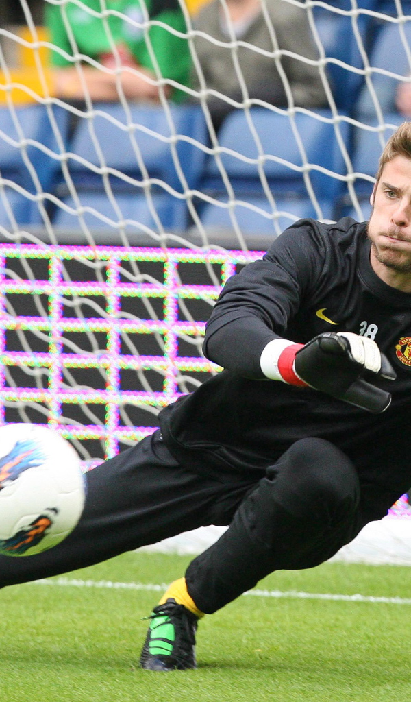 Футболист Манчестер Юнайтед Дэвид Де Хеа