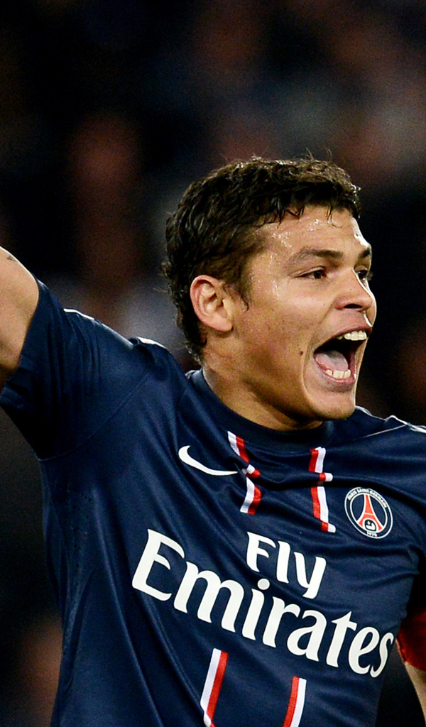  Футболист ПСЖ Тиаго Силва