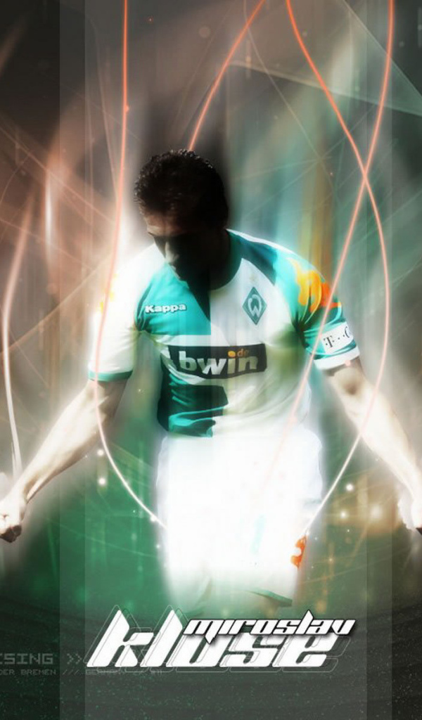 The forward of Lazio Miroslav Klose on fire