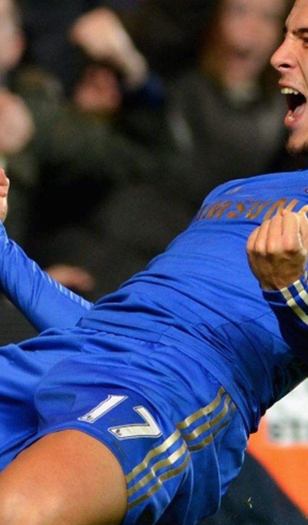  Незаменимый футболист Челси Эден Азар положительные эмоции