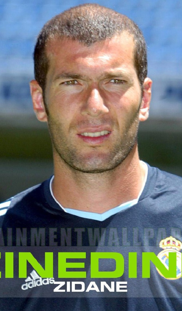 Легенда футбола Зинедин Зидан под солнцем