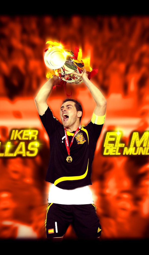 Игрок вратарь Реал Мадрида Икер Касильяс