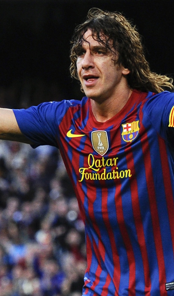 Игрок Барселоны Карлес Пуйоль