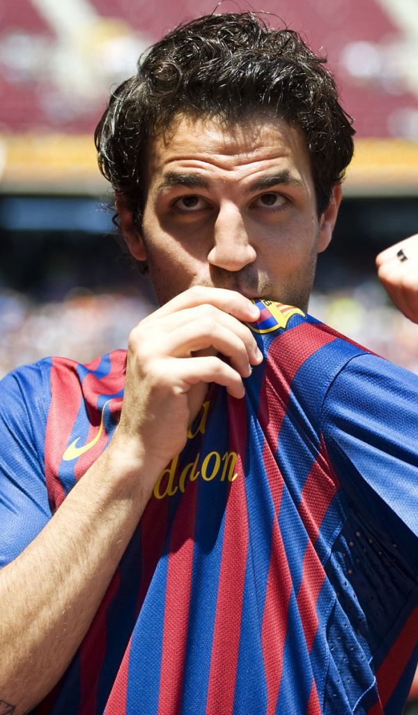  Игрок Барселоны Франсеск Фабрегас любит свой ​​клуб