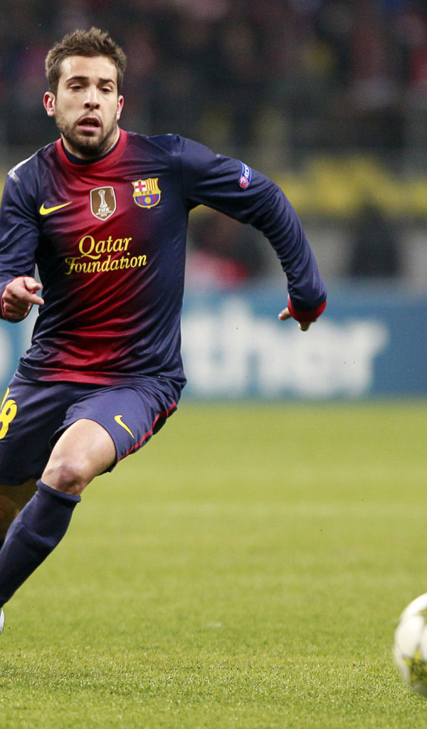 Игрок Барселоны Хорди Альба