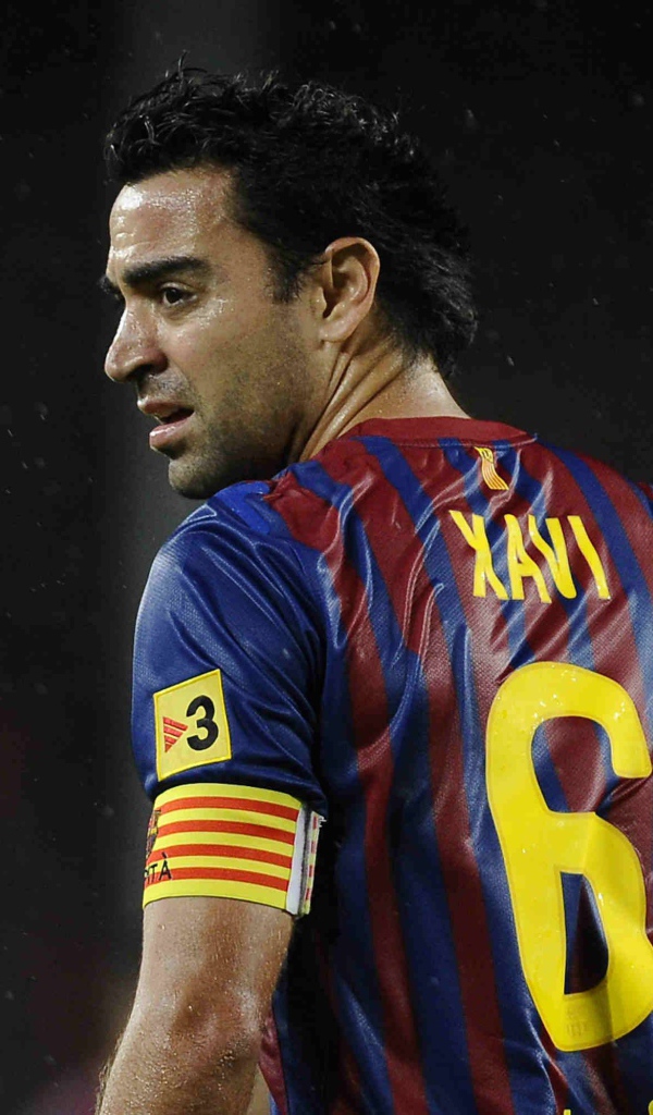 Игрок Барселоны Хави Эрнандес