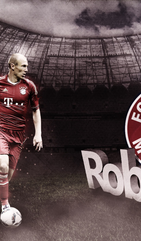 Игрок Баварии Арьен Роббен