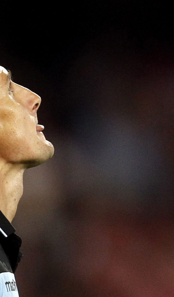 Игрок из Лацио Мирослав Клозе крупным планом