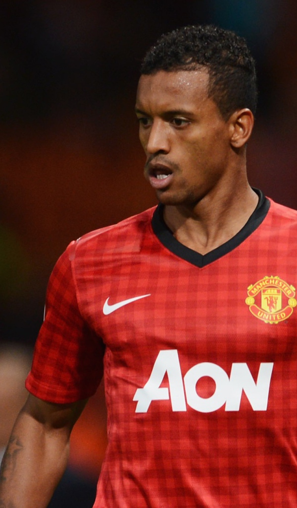 Игрок Манчестер Юнайтед Луиш Нани