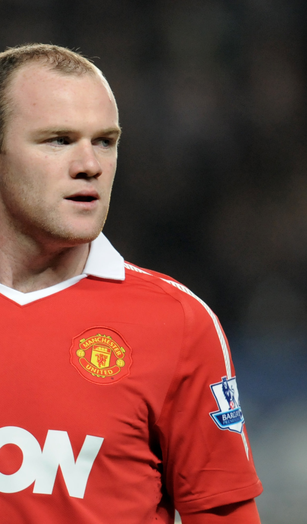 The player of Manchester United Wayne Rooney