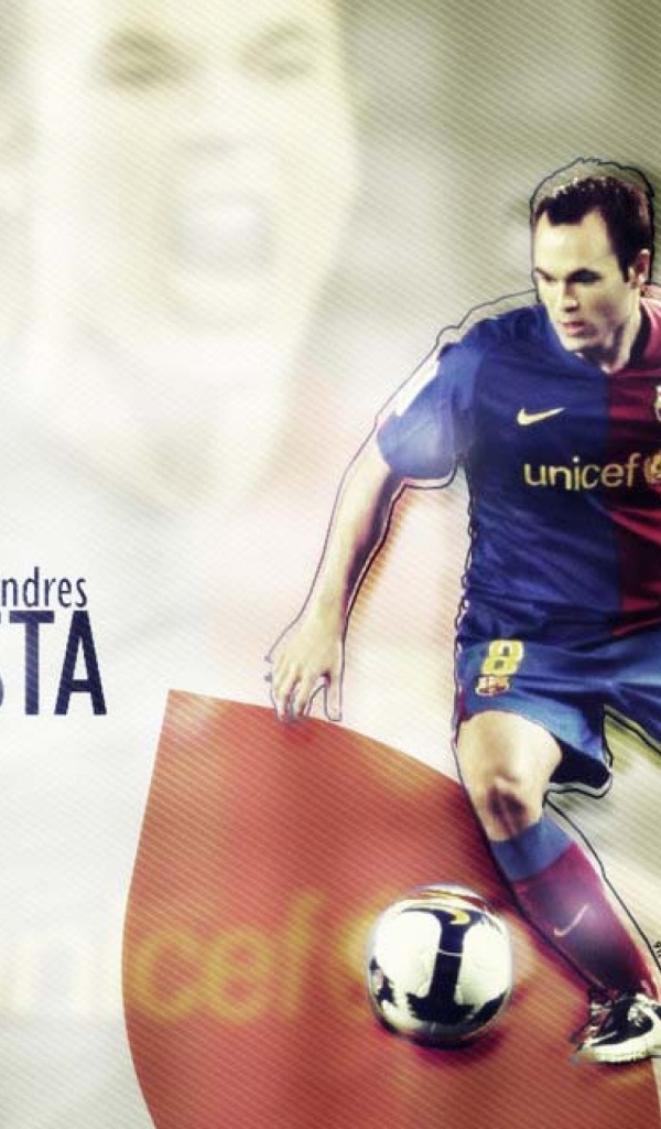 Гордость Барселоны Андрес Иньеста